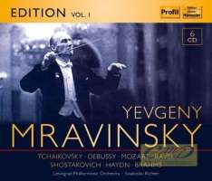 Yevgeni Mravinsky Edition Vol. 1 – Haydn, Schostakovich, Mozart, Debussy, Ravel, Brahms,
